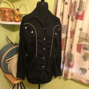 Vintage ladies western shirt